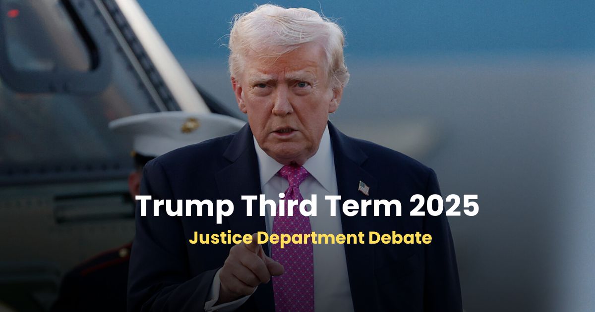 Trump Third Term 2025 Mentioned in Court Argument