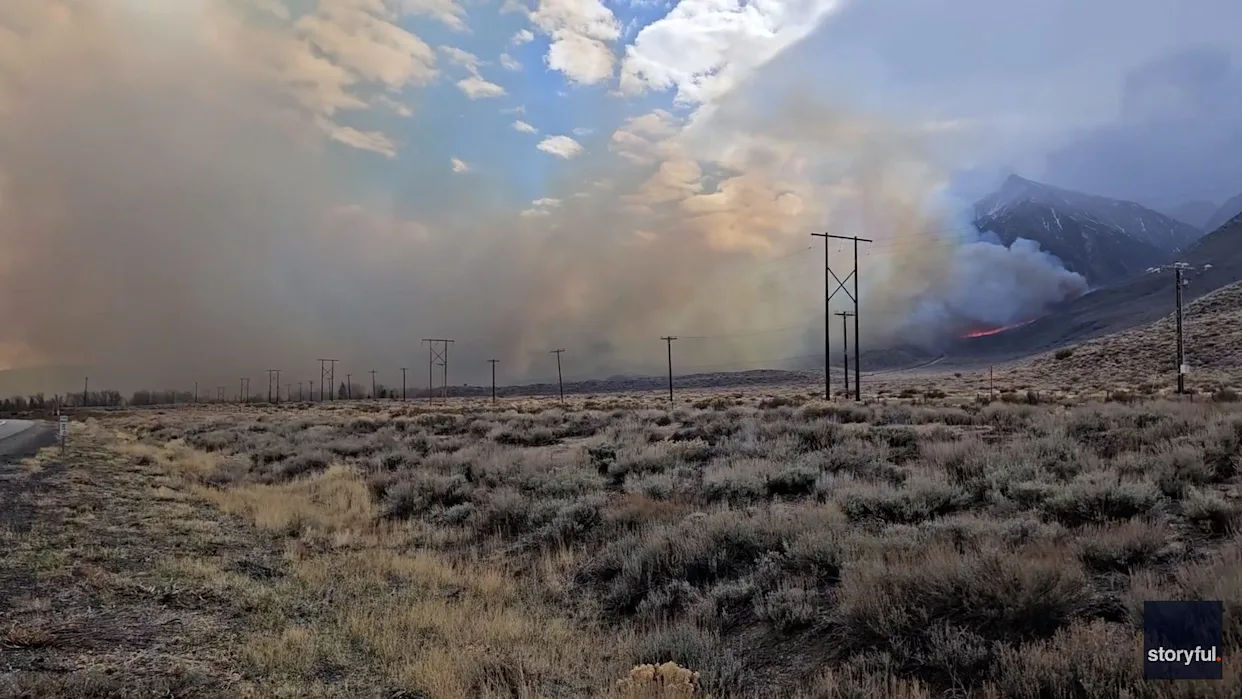Par Fire Term Pack Fire Mono County And California Storm Flooding Update